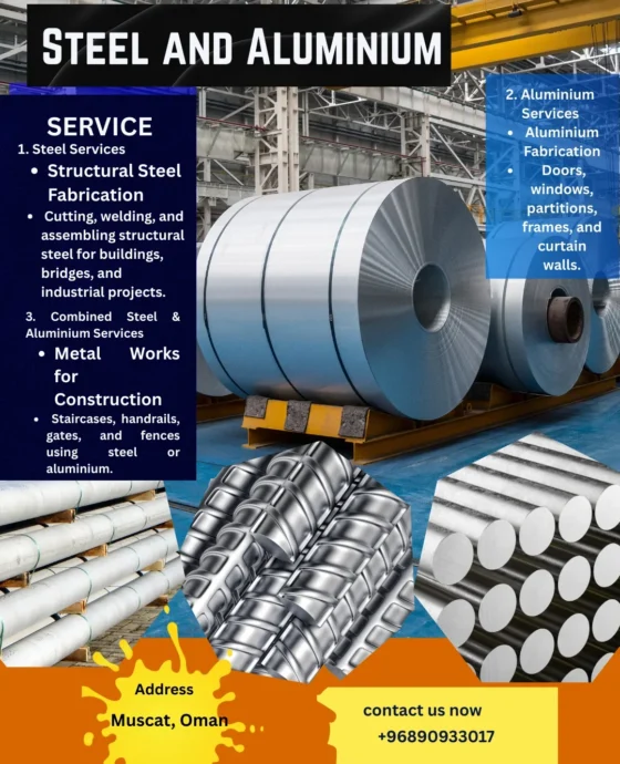 Steel and Aluminium Fabrication in Oman Powering Muscat’s Growth