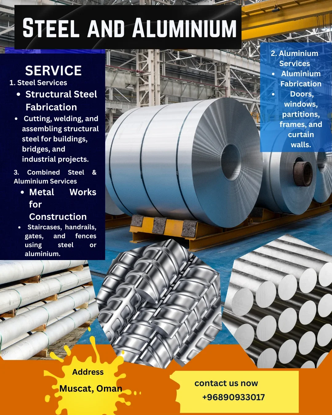 Steel and Aluminium