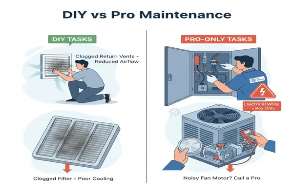 DIY vs Pro Maintenance